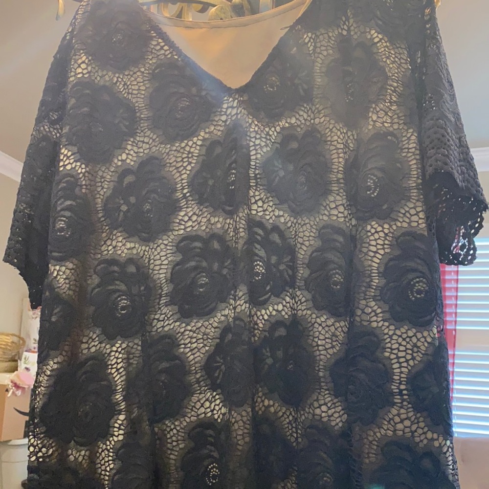 Lace sheet dress
